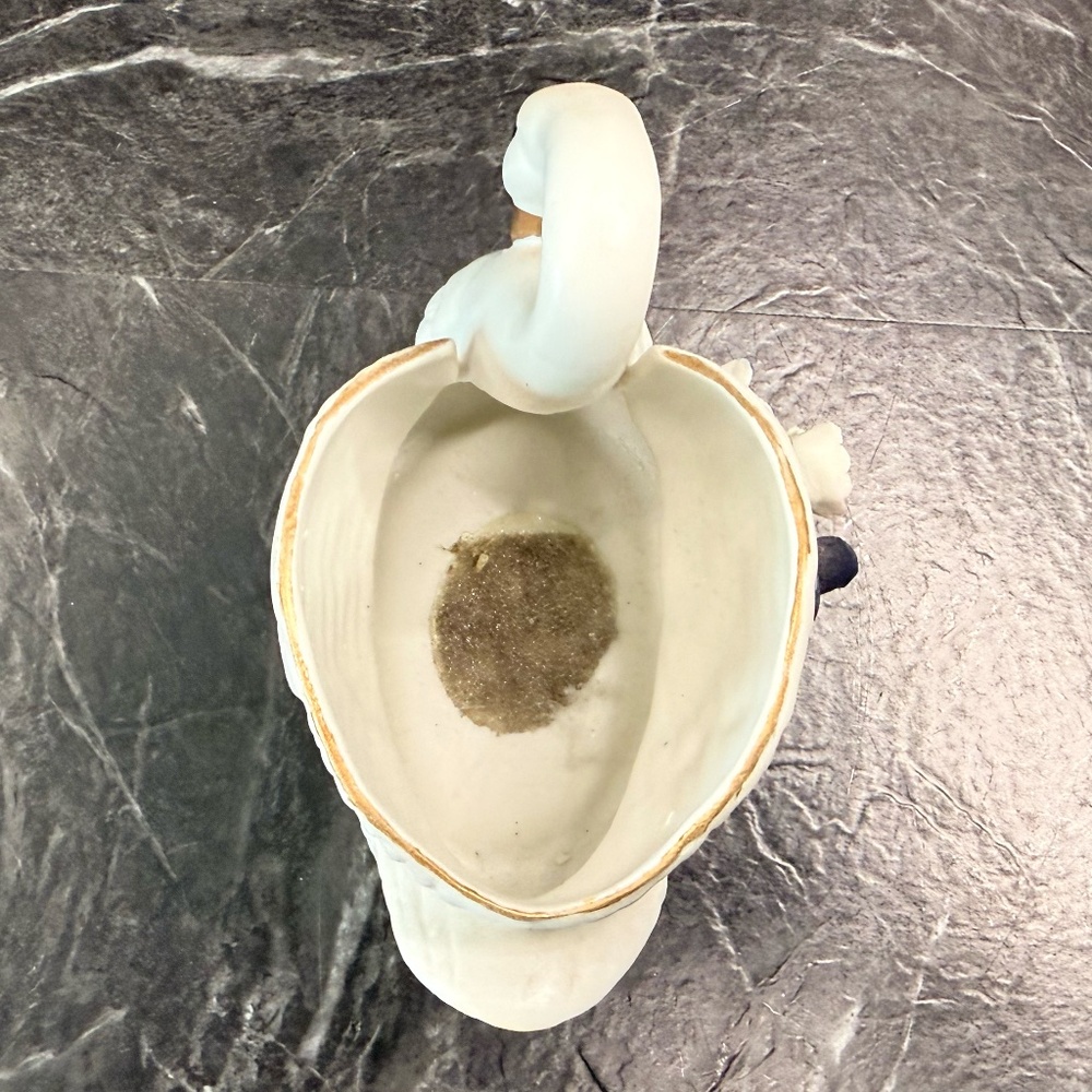 Genuine Porcelain Swan Planter - Picture 8 of 16